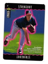 1996 Collector&#39;s Choice #22b Greg Maddux Atlanta Braves - $3.00