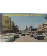 Juarez Avenue Saludos Desde Tijuana, B.C. Mexico Postcard - €3,41 EUR