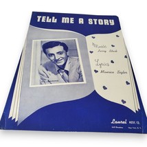 1948 Tell Me a Story Sheet Music by Larry Stock and Maurice Sigler - Vic Damone - £3.15 GBP