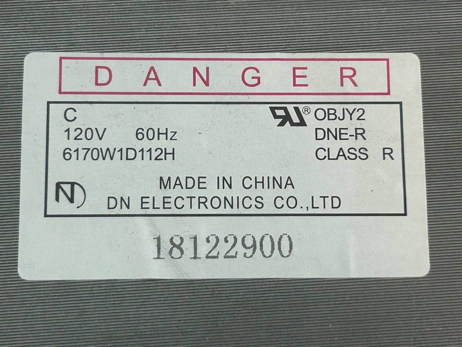 GE Microwave Transformer P# WB17X10030 Item image 2