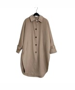 REISS Carmen Blindseam Wool Blend Cape Coat in Camel Size XS/S New with ... - $667.33 CAD