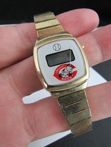 Vintage 1980&#39;s CINCINNATI RED MLB Baseball Watch advertising - £21.66 GBP