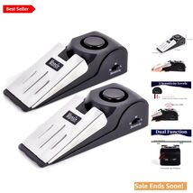 Modern Floor Wedge Door Stop Alarm - 120DB Security, Easy Setup &amp; Portable - $26.68