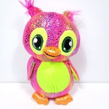 Penguin Owl Glitter Shiny Peek A Boo Toys Plush Pink Green Stuffed Anima... - £17.57 GBP