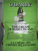 O&#39;Darby The Cream Of Irish Creams Linen Cotton Tea Towel - £8.65 GBP