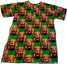 Green Traditional Lion Head Isiagu Men&#39;s Top Wt Chain Buttons.Flannel Co... - €122,49 EUR