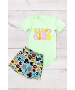 Baby Girls’ Cotton Outfit – Printed Tee &amp; Matching Bloomers, Summer,  No... - $469.20 MXN+