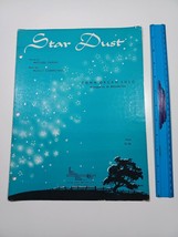 1957 &quot;Star Dust&quot; by Mitchell Parish &amp; Hoagy Carmichael Sheet Music - £4.64 GBP