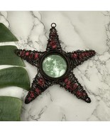 Silvestri Vintage Y2k Star Shaped Picture Frame Bronze Red Beaded Small - €23,80 EUR