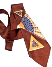 Vintage 1930s Tie Necktie Art Deco T. Eaton Co Distinctive Cravats Silky Fabric - £119.37 GBP