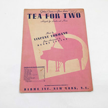 Vintage Music Sheets Tea For Two Piano 1940 HARMS Inc. - $14.20