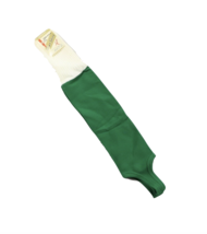 NOS Vintage 80s Nylon Stirrup Athletic Sport Soccer Tube Socks White Gre... - $14.80