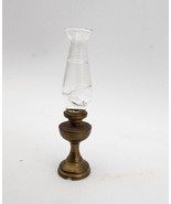 Vtg Ministure Brass Oil Lamp - $16.99
