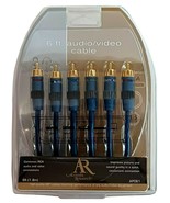 AR ACOUSTIC RESERACH 6 FT AUDIO/VIDEO RCA APO61 NEW SEALED PACKAGE - $10.79