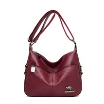 High Quality Leather Luxury Handbags Women Bags Designer Woman Messenger Shoulde - £36.57 GBP