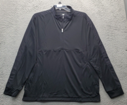 Ahead Activewear Shirt Men XL Black Stretch Athletic Fit Long Sleeve Qua... - $27.73