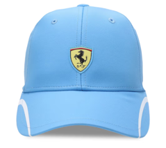 NEW Scuderia Ferrari SPTWR Style Baseball Cap PUMA Original Light Blue U... - £41.16 GBP