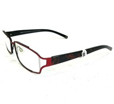 Coco Song Eyeglasses Frames SPACE TIME Col.3 Black Red Semi Rim 52-17-135 - £73.38 GBP