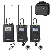 Comica CVM-WM100PLUS - Wireless Microphone System for Cameras Camcorders Smar... - £104.40 GBP
