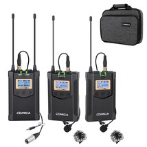 Comica CVM-WM100PLUS - Wireless Microphone System for Cameras Camcorders... - $133.08