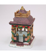 Christmas Holiday Gazebo Village Accessories Collection Red Bows Small G... - €8,25 EUR