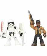 Playskool Heroes Galactic Heroes Star Wars Resistance Finn (Jakku) &amp; Fir... - £8.48 GBP