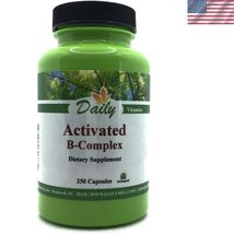 Activated B-Complex Activated Forms of Multi B Vitamins 250 Capules - $93.91