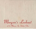 Morgan&#39;s Lookout Placemat Monroe Street Toledo Ohio  - $17.80