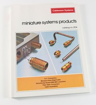 Vintage #204 Cablewave Systems Miniature Systems Product Sales Brochure ... - £10.65 GBP