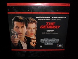 Laserdisc Getaway, The 1994 Alec Baldwin, Kim Basinger, Michael Madsen - £11.97 GBP