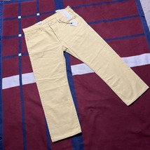 NWT Levi&#39;s Fresh 501 Original Straight Leg yellow Jeans  Mens 38x29 - £64.95 GBP