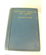 VTG Auction Bridge of 1924 Milton C. Work book - £18.94 GBP