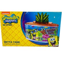 Spongebob Squarepants Officially Licensed Penn-Plax 0.7 Gallon Betta  Tank - £11.68 GBP