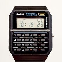 Casio 3208 CA-53W Mens Watch 34mm Black Calculator Digital Alarm Water R... - $17.95