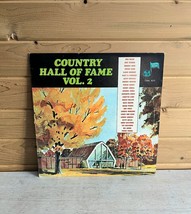 Country Hall of Fame Vol 2 Country Vinyl CMA Record LP 33 RPM 12&quot; - £10.44 GBP