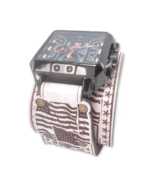 Todd Bloom Old Glory Xxxvii-Mens Hand Made-Full Grain Leather-Watch - $432.30 CAD