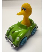 Vintage Sesame Street &quot;Big Bird&quot; In Green Diecast Car 1983 Playskool - $13.89 CAD