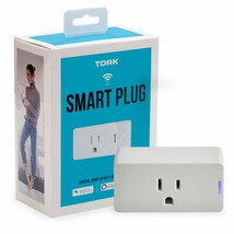 Nsi Industries Tork Wfip1 Smart Plug - Indoor Standard Wi-Fi, No Hub Required - £32.06 GBP