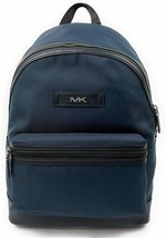 Michael Kors Kent Sport Navy Blue Nylon Large Backpack 37F9LKSB2C $398 R... - $108.89