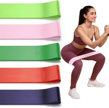 Resistance Loop Exercise Bands for Working Out Fitness Elastic Bands Wor... - £13.63 GBP