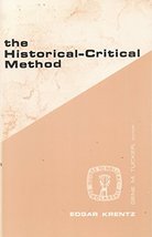 The Historical-Critical Method Edgar Krentz - £9.57 GBP