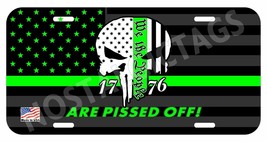 We The People 1776 Patriot Are Pissed Off Flag Novelty Metal License Plate Bklm - $12.86+