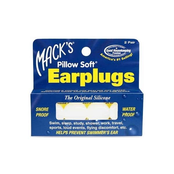 Macks Pillow Soft Ear Plugs White  - $12.00