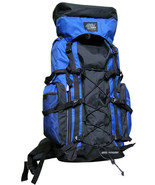 ROYAL BLUE Extra Large Backpack Camping 4300 CI Hiking Pack Hunting Scou... - £38.67 GBP