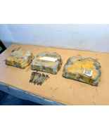 Set of 3 Caterpillar CAT 3176 CAT C10 Diesel Engine Valve Covers 9Y4580 OEM - $5,982.44 MXN