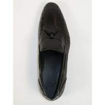 Men's GENIO Genuine Crocodile Embossed Leather Shoes Turkey 120371164 Black image 6