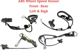Set of 4 ABS Wheel Speed Sensor Front-Rear Fits Avalon Camry Solara - £53.67 GBP+