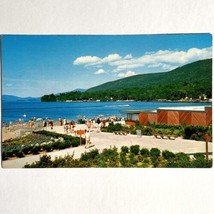 Vintage Adirondacks Million Dollar Beach NY Chrome Color Postcard Unposted - £7.94 GBP