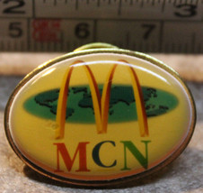 McDonalds MCN Supplier Employee Collectible Pinback Pin Button - £11.64 GBP