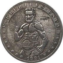 Hobo Nickel 1921-D Usa Morgan Dollar Coin Copy Type 142 - £7.23 GBP